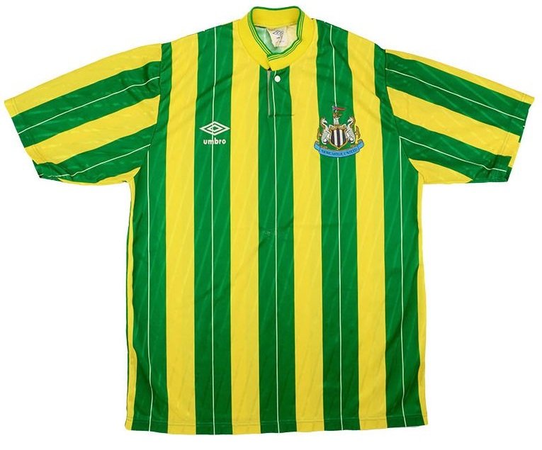 Camisa II Newcastle United 1988 1989 Umbro Retro